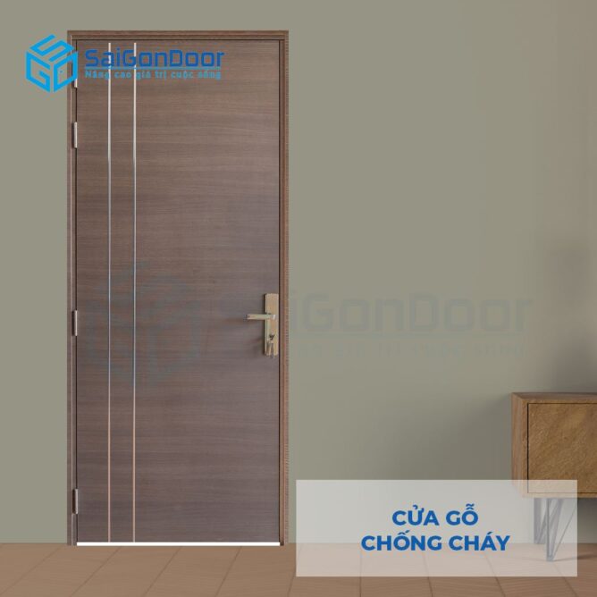 Báo giá cửa gỗ chống cháy